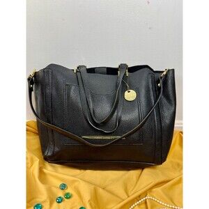 Steve Madden Black large Tote with Detachable Handle